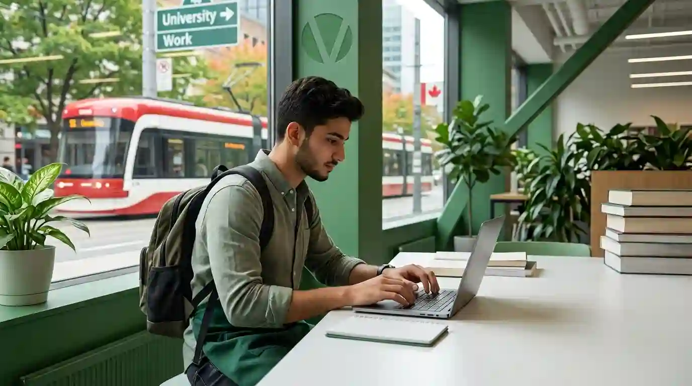 الدراسة في الجامعات الكندية والعمل داخل الحرم الجامعي للطلاب